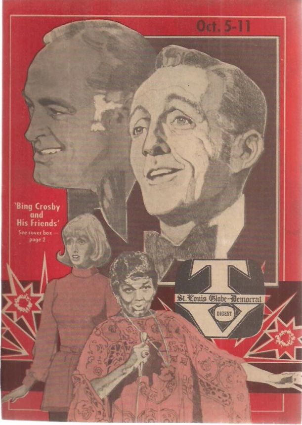 TV DIGEST magazine side cover 5 October 1974