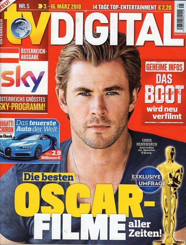 TV DIGITAL magazine side cover Issue 5 3 March 2018