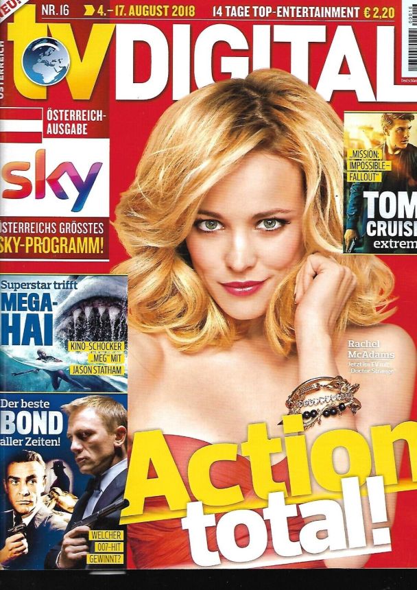 TV DIGITAL magazine side cover Issue 16 4 August 2018