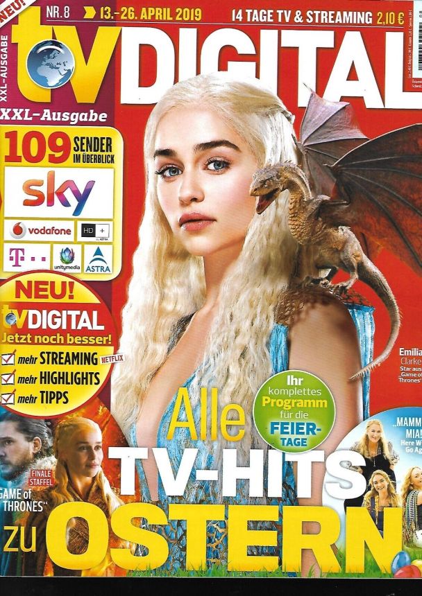 TV DIGITAL magazine side cover Issue 8 13 April 2019