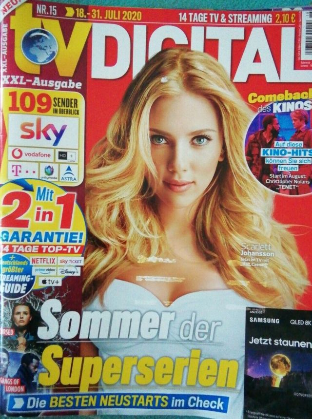 TV DIGITAL magazine side cover Issue 15 18 July 2020