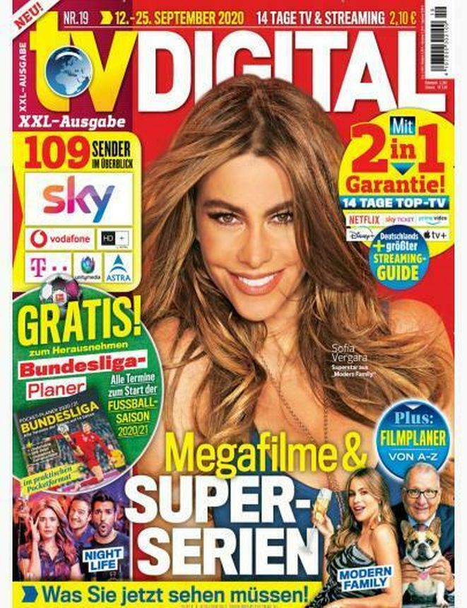 TV DIGITAL magazine side cover Issue 19 12 September 2020