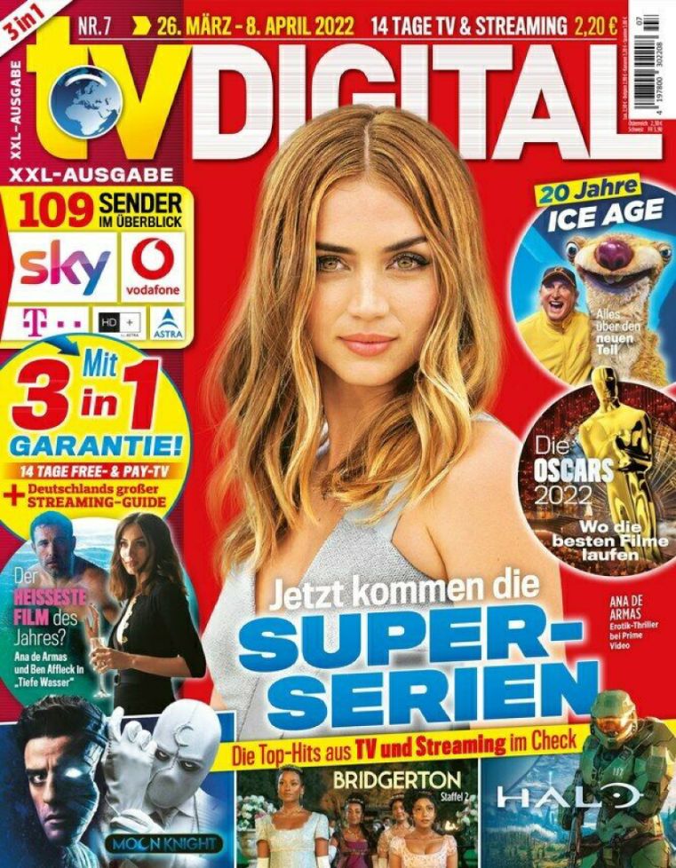 TV DIGITAL magazine side cover Issue 7 26 March 2022