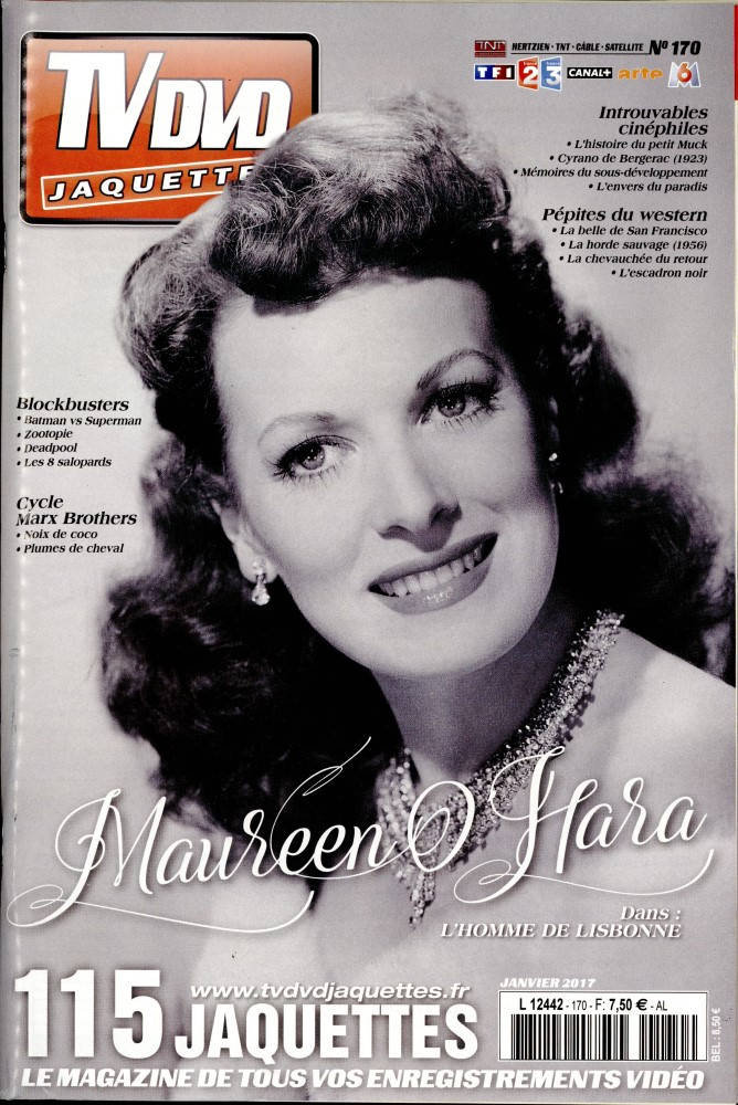 TV DVD JAQUETTES magazine side cover Issue 170 January 2017