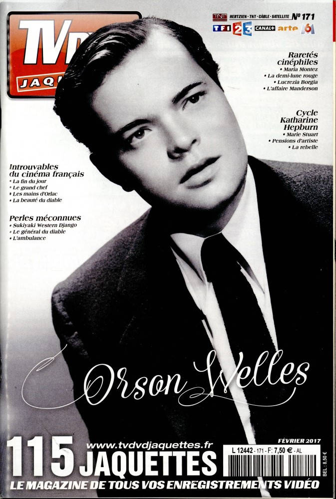 TV DVD JAQUETTES magazine side cover Issue 171 February 2017