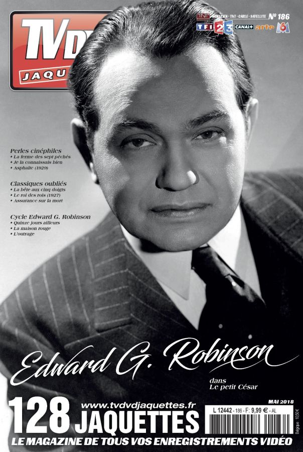 TV DVD JAQUETTES magazine side cover Issue 186  May 2018