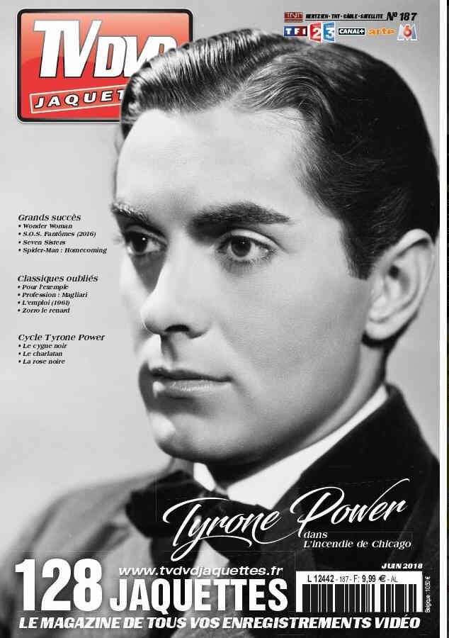 TV DVD JAQUETTES magazine side cover Issue 187  June 2018