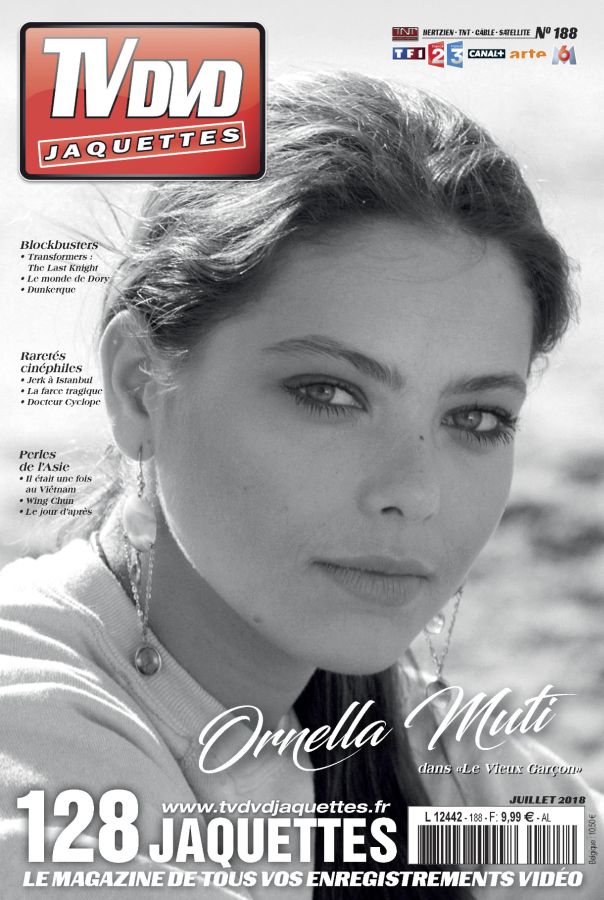 TV DVD JAQUETTES magazine side cover Issue 188  July 2018