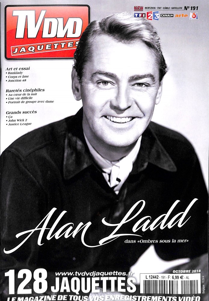 TV DVD JAQUETTES magazine side cover Issue 191  October 2018