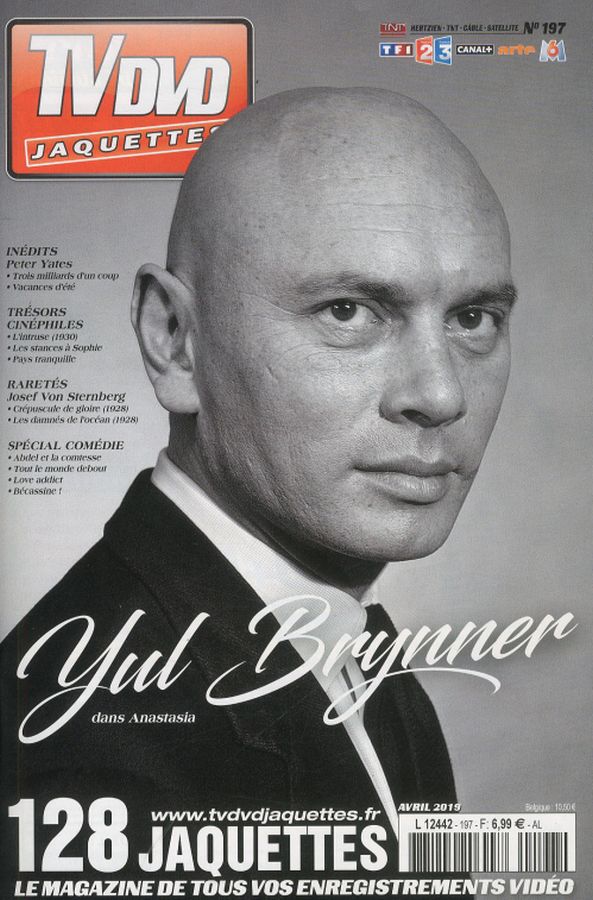 TV DVD JAQUETTES magazine side cover Issue 197  April 2019