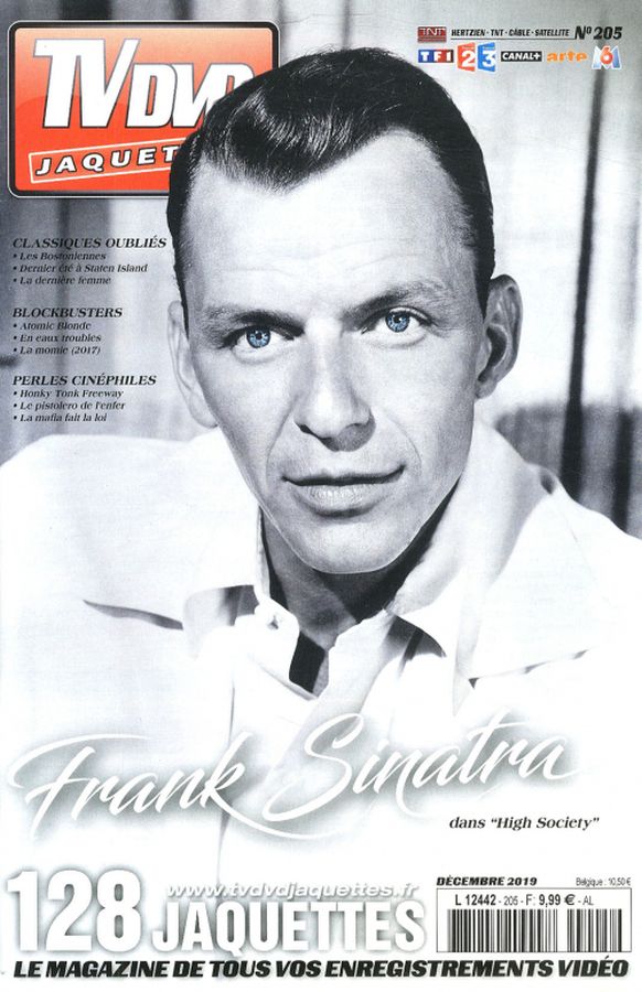 TV DVD JAQUETTES magazine side cover Issue 205  December 2019