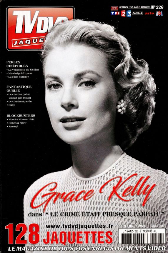 TV DVD JAQUETTES magazine side cover Issue 226.  September 2021