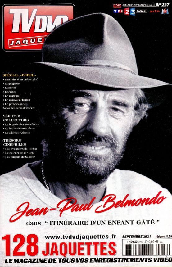 TV DVD JAQUETTES magazine side cover Issue 227.  October 2021