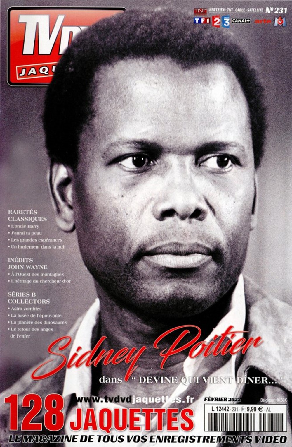 TV DVD JAQUETTES magazine side cover Issue 231  February 2022