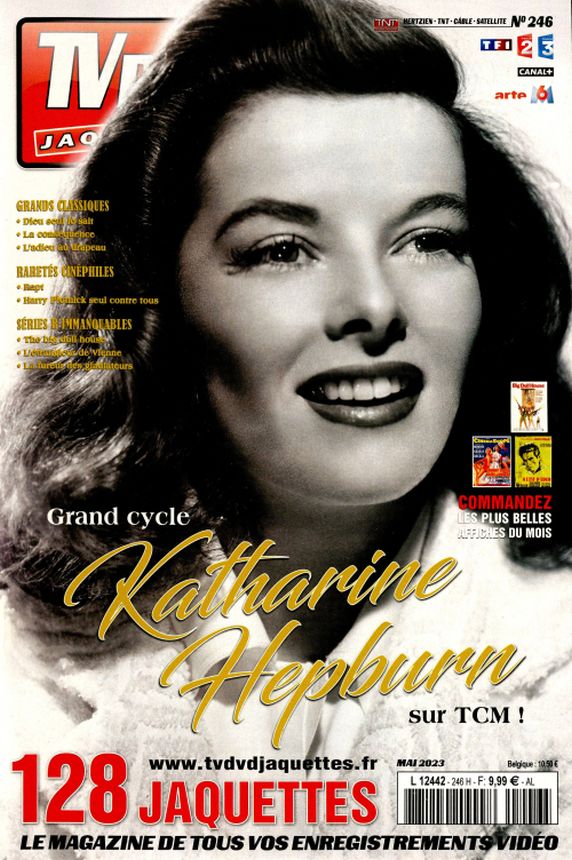TV DVD JAQUETTES magazine side cover Issue 246  May 2023