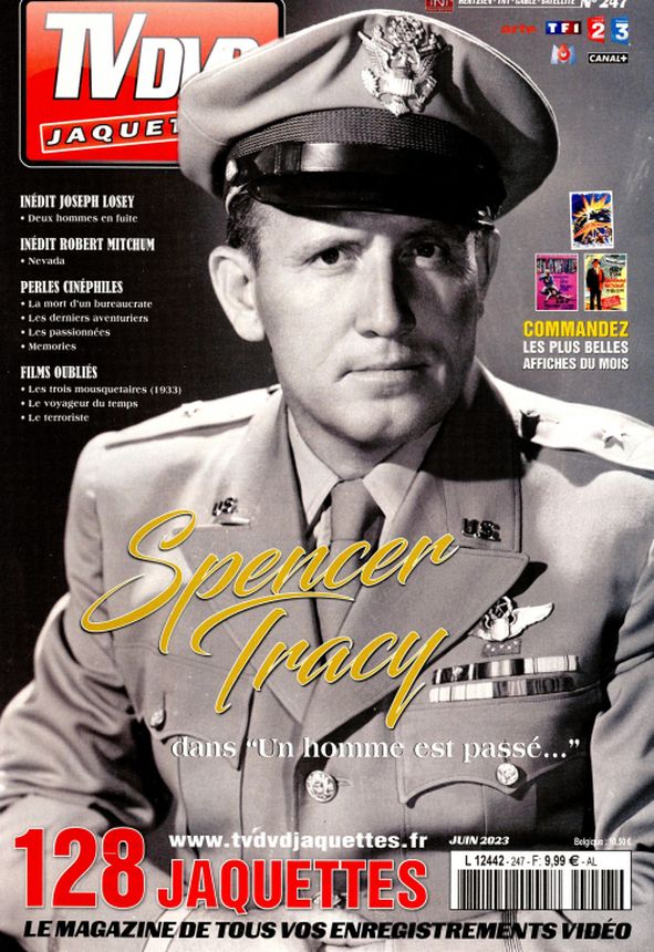 TV DVD JAQUETTES magazine side cover Issue 247  June 2023