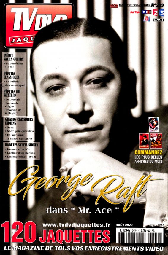 TV DVD JAQUETTES magazine side cover Issue 249  August 2023