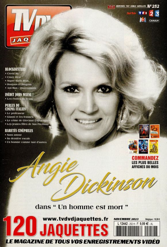 TV DVD JAQUETTES magazine side cover Issue 252  November 2023