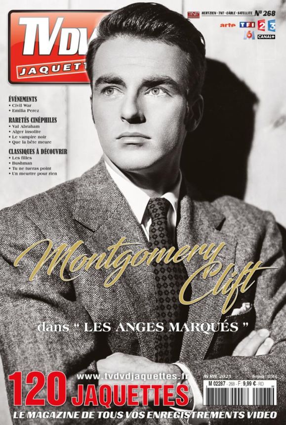 TV DVD JAQUETTES magazine side cover Issue 268  April 2025