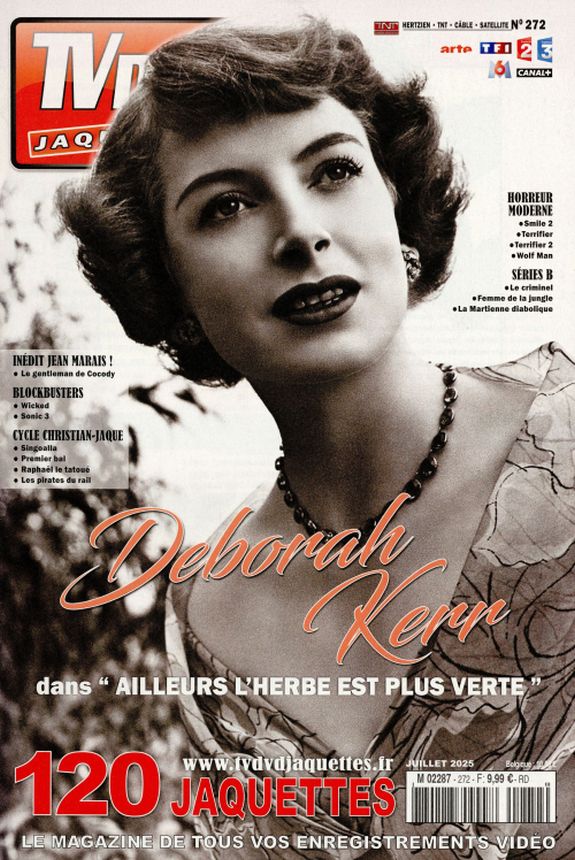 TV DVD JAQUETTES magazine side cover Issue 272  July 2025