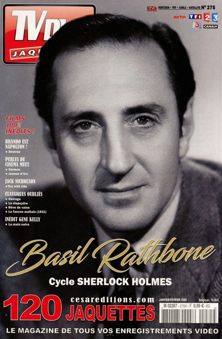 TV DVD JAQUETTES magazine side cover Issue 275  March 2026
