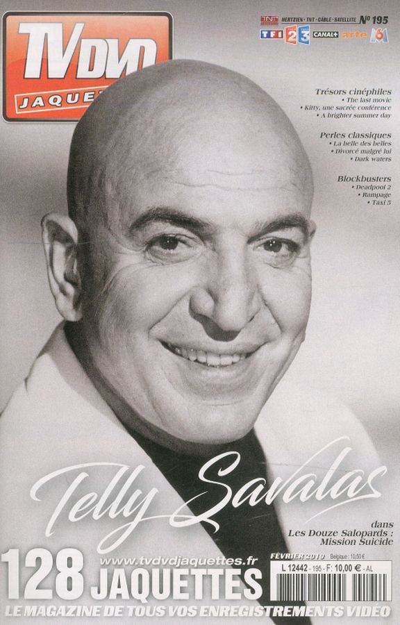 TV DVD JAQUETTES magazine side cover Issue 195  February 2019