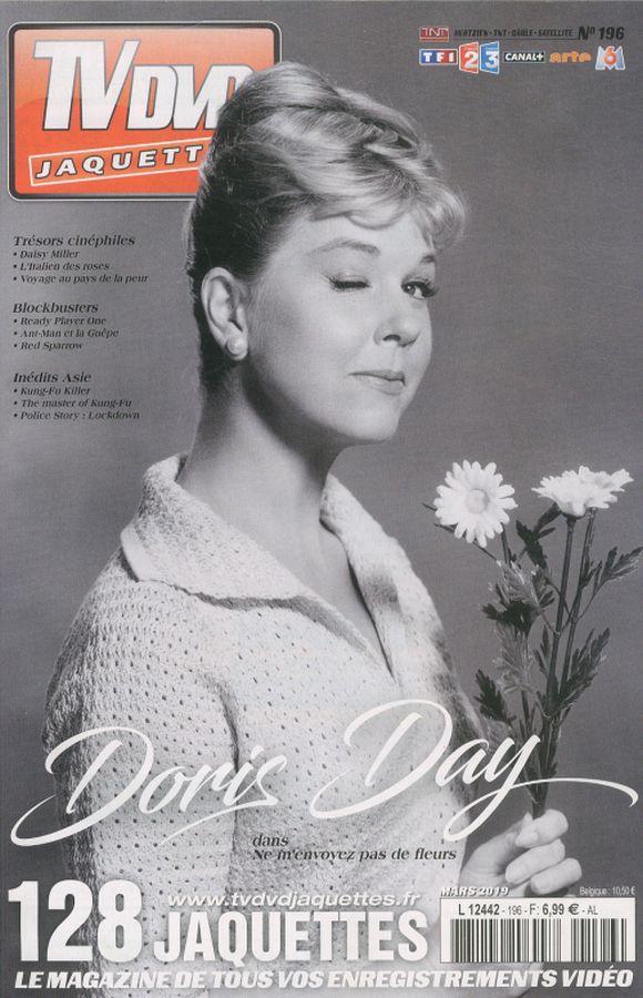 TV DVD JAQUETTES magazine side cover Issue 196  March 2019