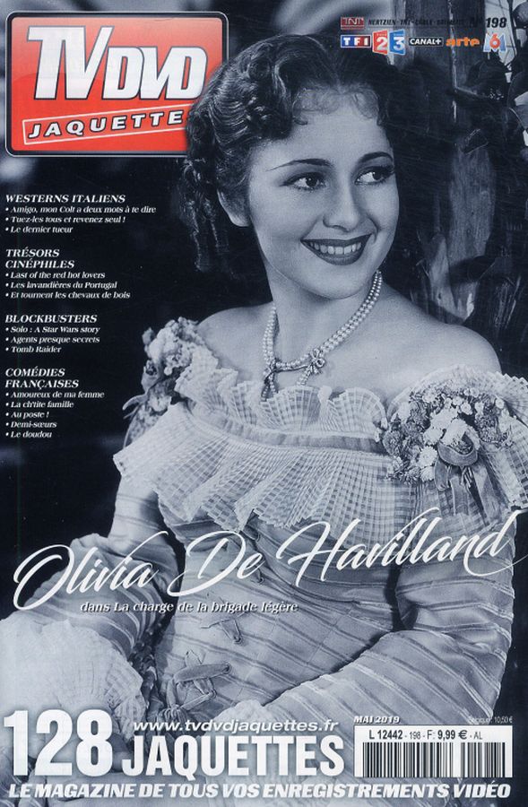 TV DVD JAQUETTES magazine side cover Issue 198  May 2019