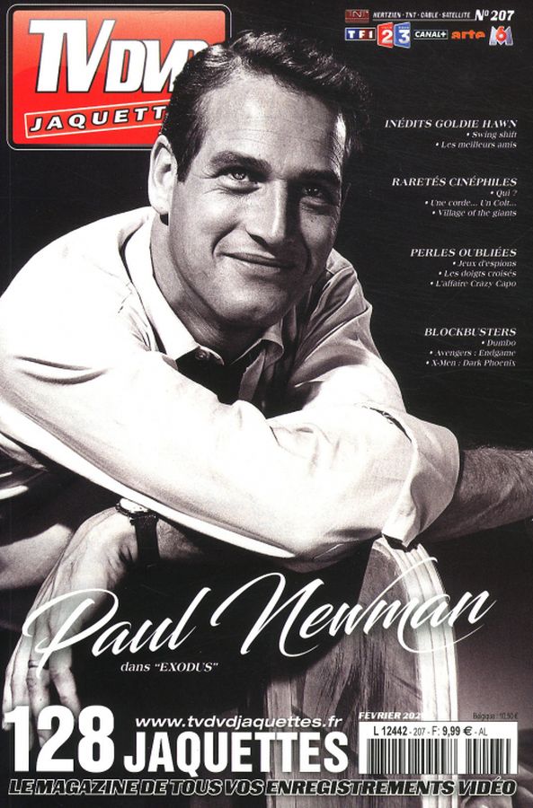 TV DVD JAQUETTES magazine side cover Issue 207  February 2020