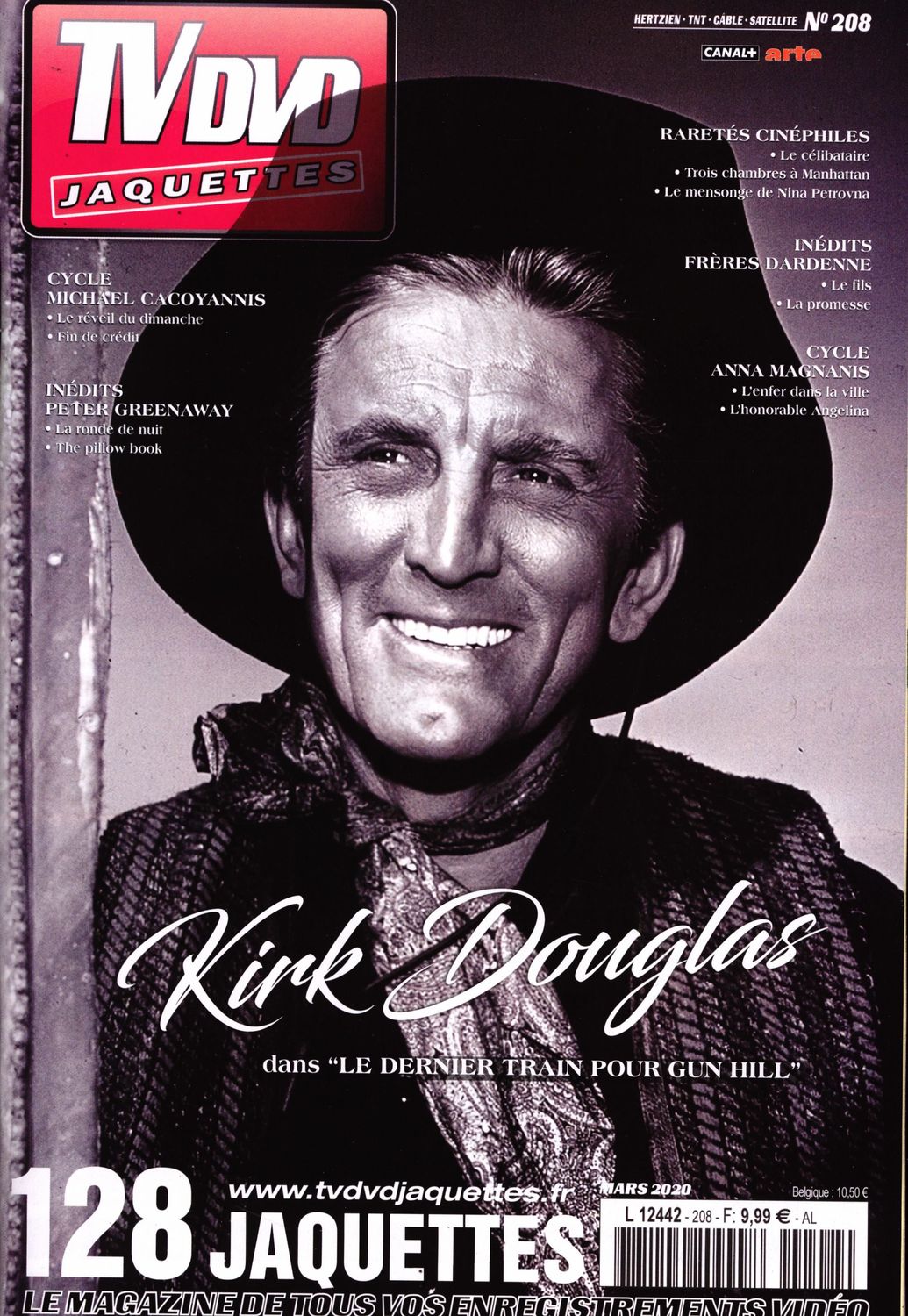 TV DVD JAQUETTES magazine side cover Issue 208  March 2020