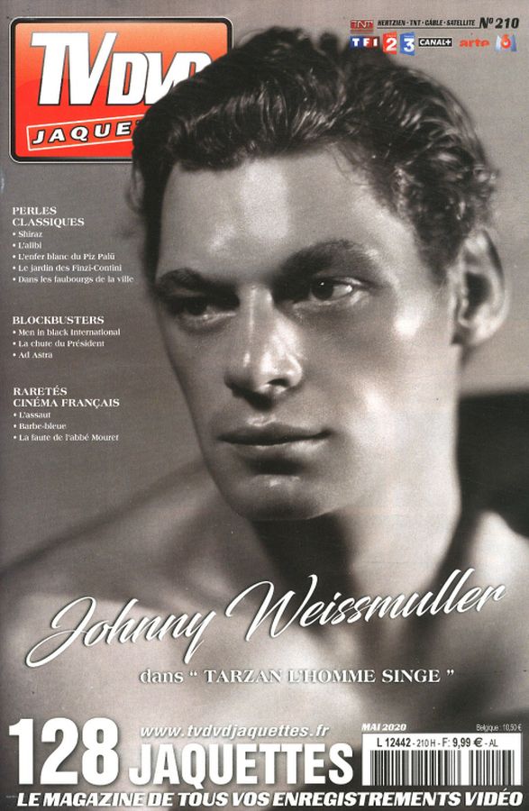 TV DVD JAQUETTES magazine side cover Issue 210  May 2020
