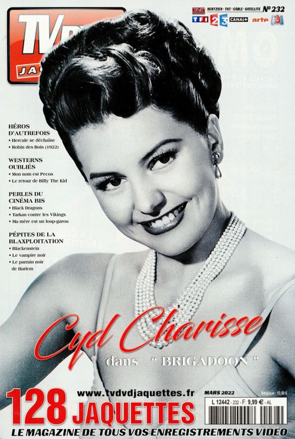 TV DVD JAQUETTES magazine side cover Issue 232  March 2022