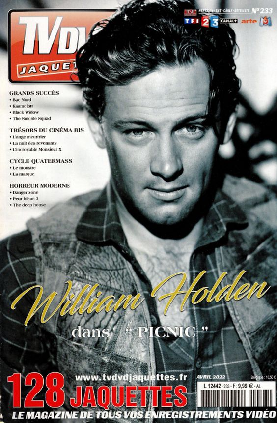 TV DVD JAQUETTES magazine side cover Issue 233  April 2022