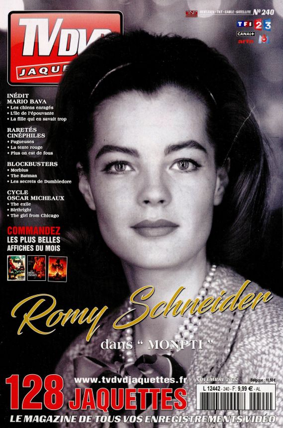 TV DVD JAQUETTES magazine side cover Issue 240  November 2022