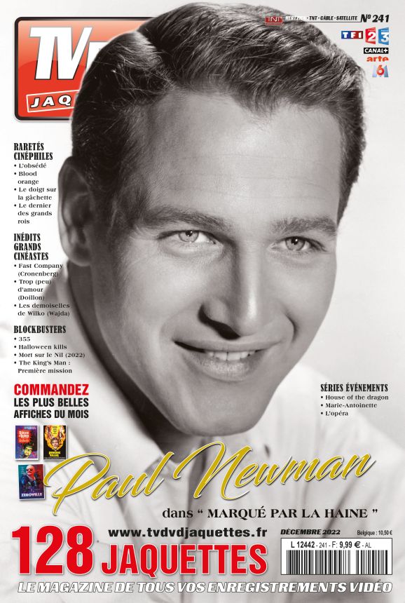 TV DVD JAQUETTES magazine side cover Issue 241  December 2022