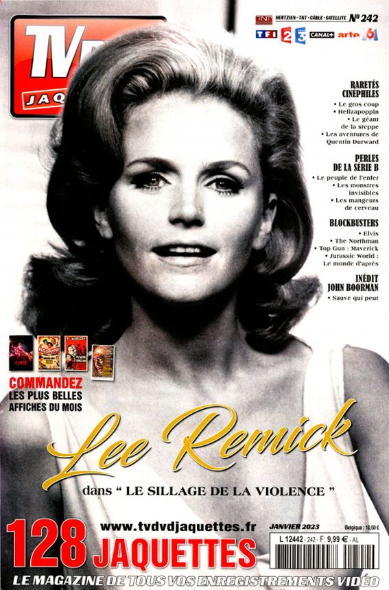 TV DVD JAQUETTES magazine side cover Issue 242  January 2023