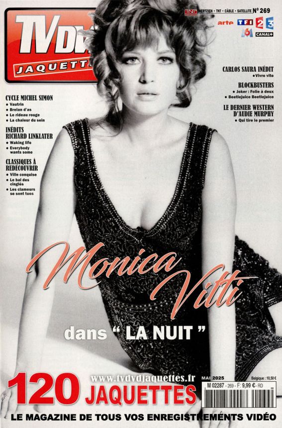 TV DVD JAQUETTES magazine side cover Issue 269  April 2025