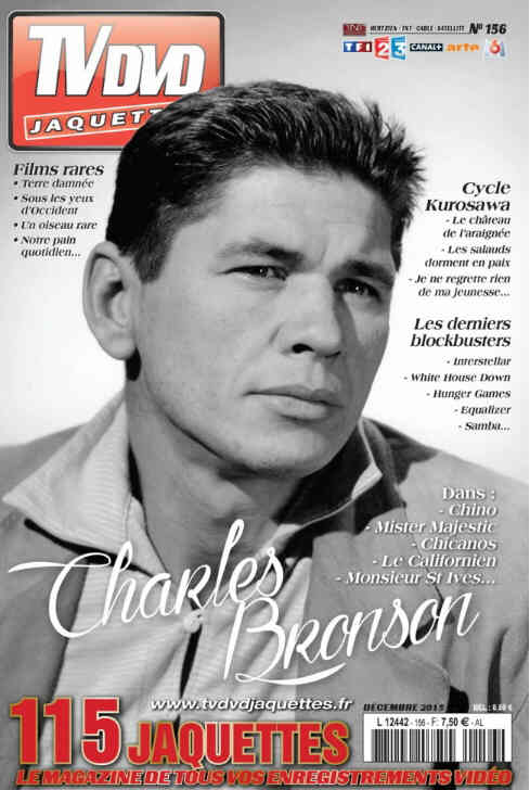 TV DVD JAQUETTES magazine side cover Issue 156 December 2015