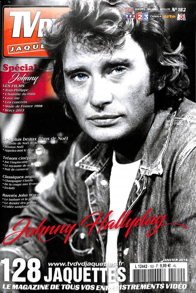 TV DVD JAQUETTES magazine side cover Issue 182  January 2018