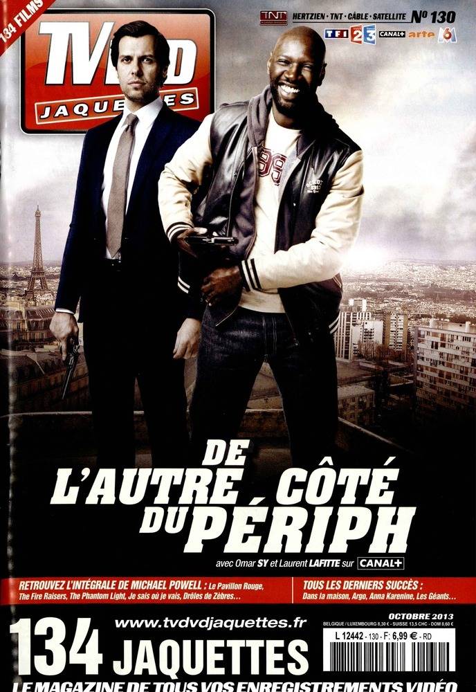 TV DVD JAQUETTES magazine side cover Issue 130 October 2013