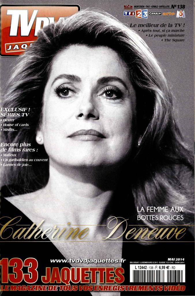 TV DVD JAQUETTES magazine side cover Issue 138 May 2014
