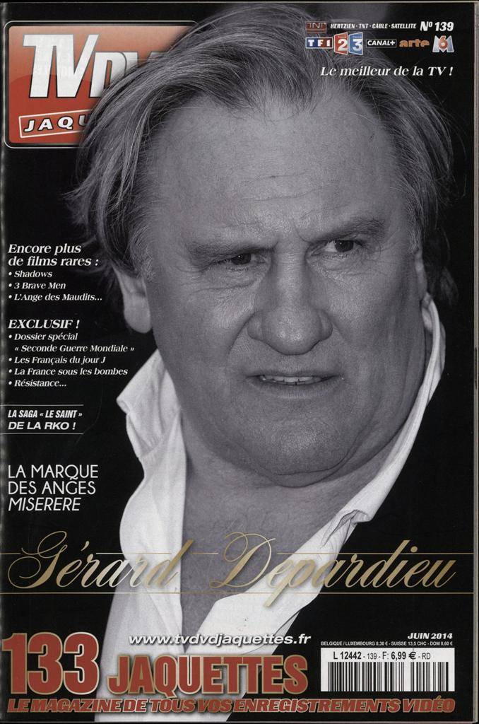 TV DVD JAQUETTES magazine side cover Issue 139 June 2014
