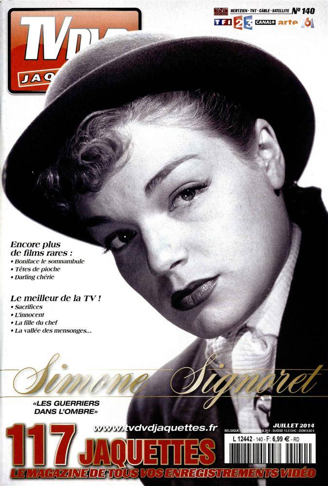 TV DVD JAQUETTES magazine side cover Issue 140 July 2014