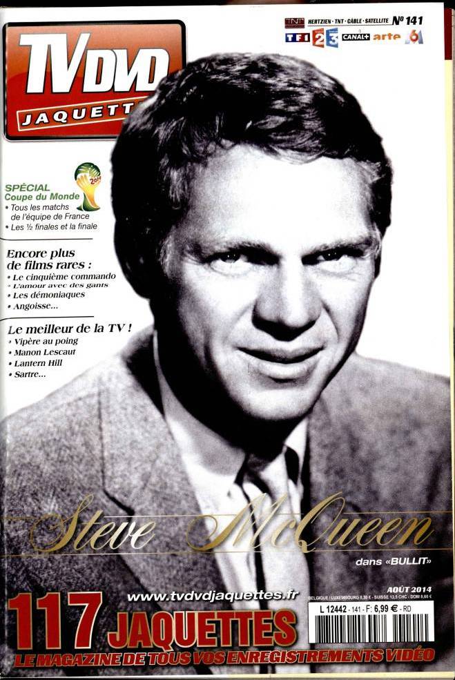 TV DVD JAQUETTES magazine side cover Issue 141 August 2014