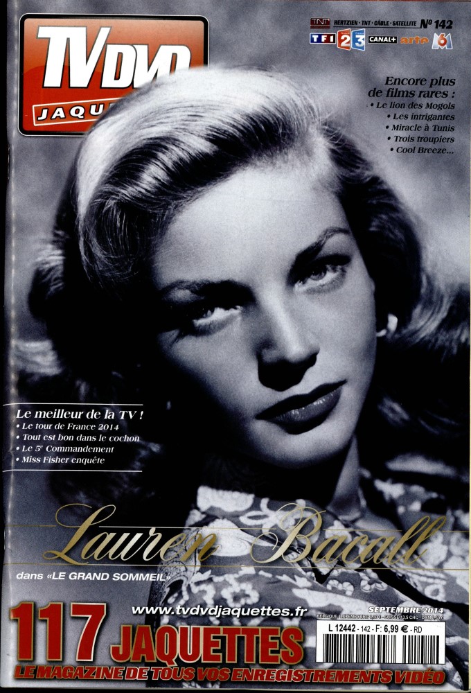 TV DVD JAQUETTES magazine side cover Issue 142 September 2014