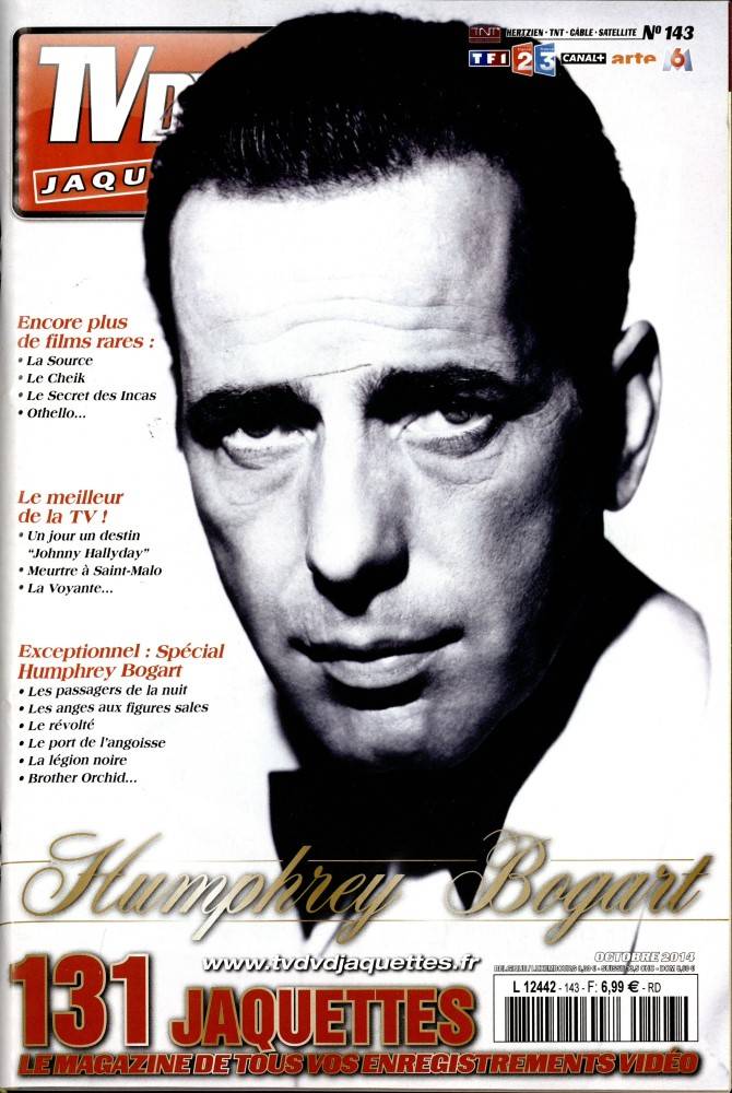 TV DVD JAQUETTES magazine side cover Issue 143 October 2014