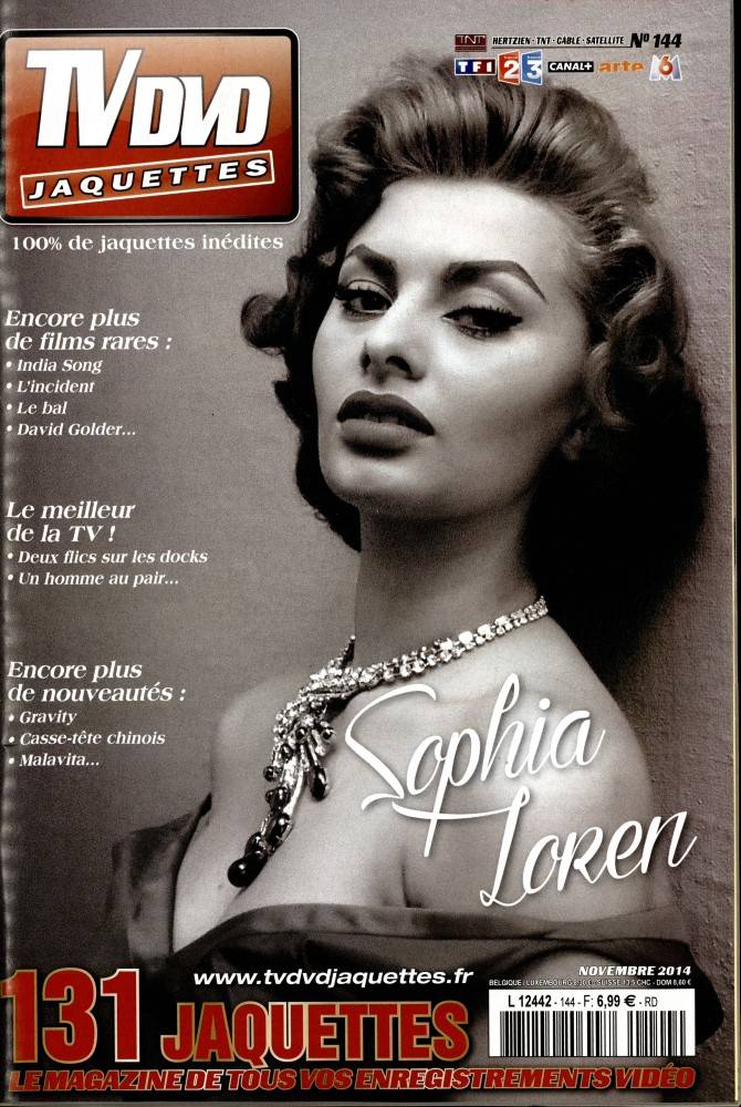 TV DVD JAQUETTES magazine side cover Issue 144 November 2014