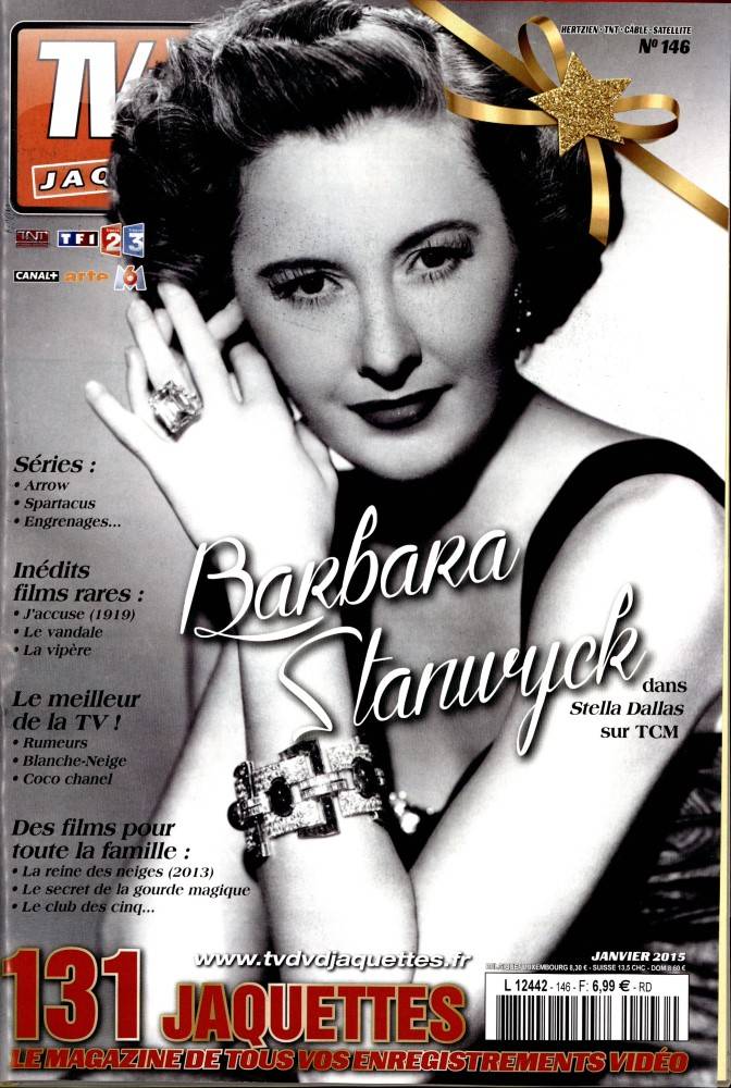 TV DVD JAQUETTES magazine side cover Issue 146 January 2015