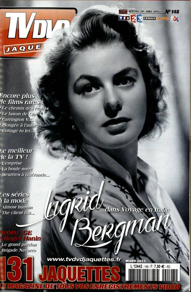 TV DVD JAQUETTES magazine side cover Issue 148 March 2015