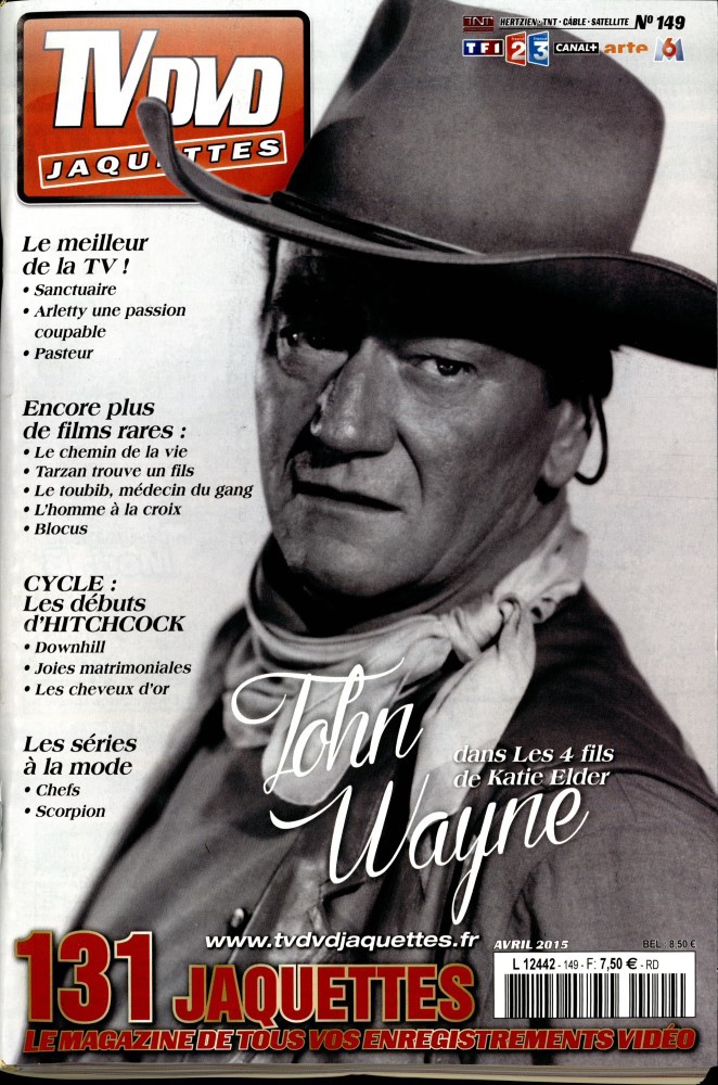 TV DVD JAQUETTES magazine side cover Issue 149 April 2015